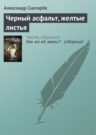 Александр Снегирёв, Черный асфальт, желтые листья