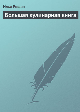 Илья Рощин, Большая кулинарная книга