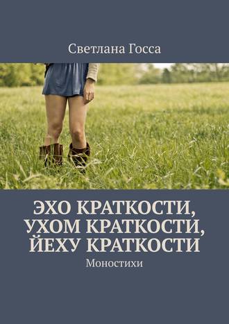 Светлана Никифорова, Эхо краткости, ухом краткости, йеху краткости. Моностихи