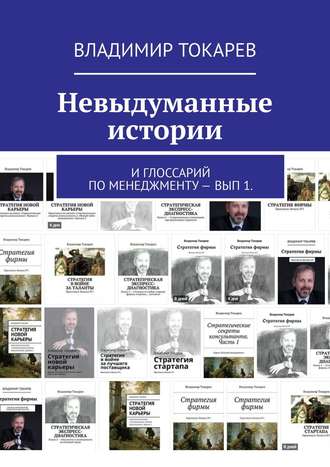 Невыдуманные истории. И глоссарий по менеджменту – вып 1. Владимир Токарев, Невыдуманные истории. И глоссарий по менеджменту – вып 1.