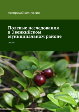 Наталья Копцева, Юлия Замараева, Анатолий Амосов, Антонина Филько, Елизавета Стручева, Наталья Сергеева, Полевые исследования в Эвенкийском муниципальном районе. Отчет