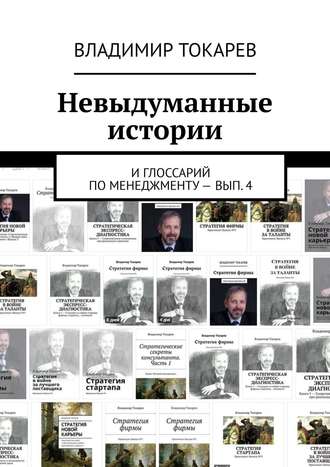 Невыдуманные истории. И глоссарий по менеджменту – вып. 4 Владимир Токарев, Невыдуманные истории. И глоссарий по менеджменту – вып. 4