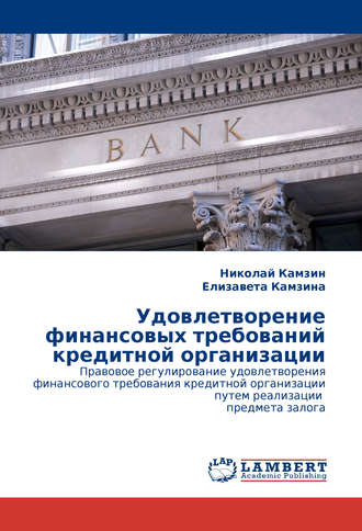 Елизавета Камзина, Николай Камзин, Удовлетворение финансовых требований кредитной организации
