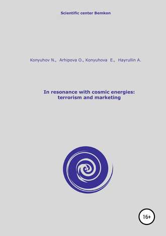 Николай Конюхов, In resonance with cosmic energies: terrorism and marketing