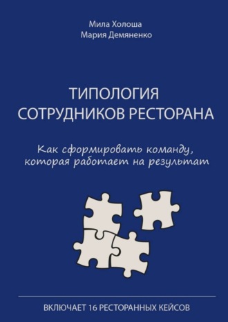 Мила Холоша, Мария Демяненко, Типология сотрудников ресторана. Как сформировать команду, которая работает на результат