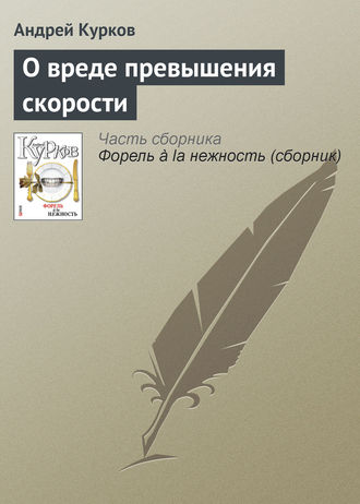 Андрей Курков, О вреде превышения скорости