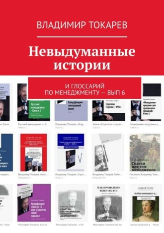 Невыдуманные истории. И глоссарий по менеджменту – вып. 6 Владимир Токарев, Невыдуманные истории. И глоссарий по менеджменту – вып. 6