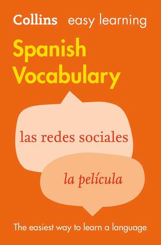 Collins Dictionaries, Easy Learning Spanish Vocabulary