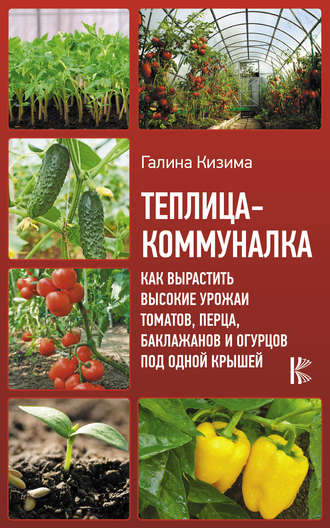 Галина Кизима, Теплица-коммуналка. Как вырастить высокие урожаи томатов, перца, баклажанов и огурцов под одной крышей