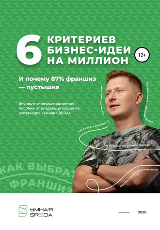 Алексей Чехранов, 6 критериев бизнес-идеи на миллион и почему 87% франшиз – пустышка