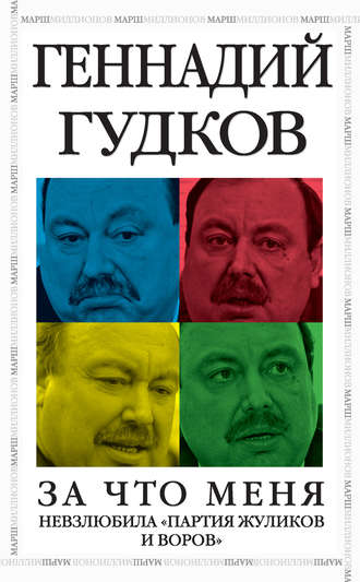 Геннадий Гудков, За что меня невзлюбила «партия жуликов и воров»