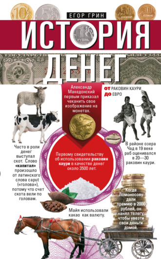 Егор Грин, История денег. От раковин каури до евро