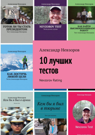 Александр Невзоров, 10 лучших тестов. Nevzorov Rating