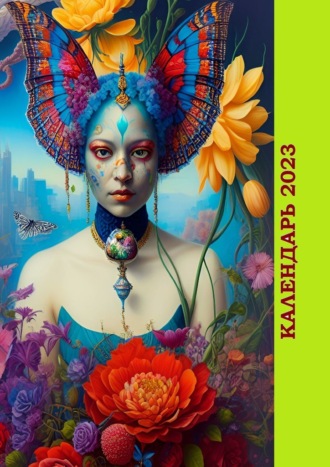 Валерий Жиглов, Календарь-2023. Художественный стиль «Цветочный»