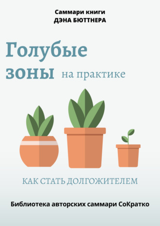 Саммари книги Дэна Бюттнера «Голубые зоны на практике. Как стать долгожителем» Полина Крупышева, Саммари книги Дэна Бюттнера «Голубые зоны на практике. Как стать долгожителем»