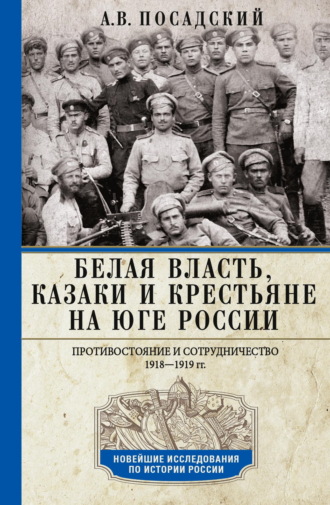 Антон Посадский, Белая власть, казаки и крестьяне на Юге России. Противостояние и сотрудничество. 1918—1919