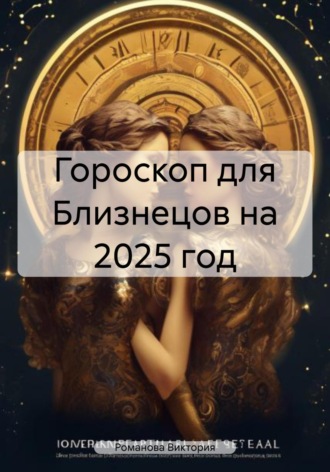 Гороскоп для Близнецов на 2025 год Романова Виктория, Гороскоп для Близнецов на 2025 год