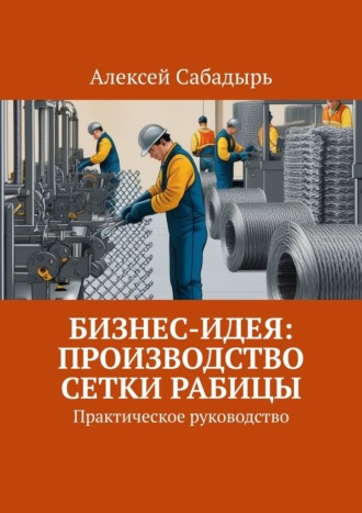 Алексей Сабадырь, Бизнес-идея: производство сетки рабицы. Практическое руководство