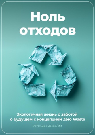 Артем Демиденко, Ноль отходов: Экологичная жизнь с заботой о будущем с концепцией Zero Waste