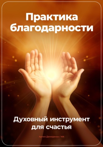 Артем Демиденко, Практика благодарности: Духовный инструмент для счастья