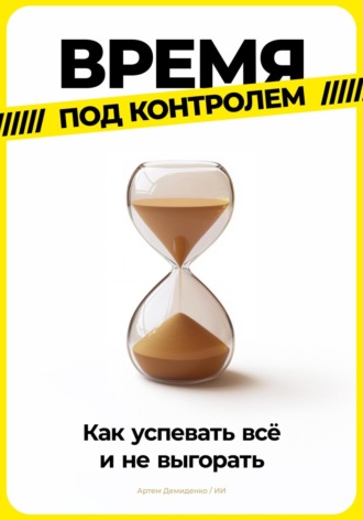 Артем Демиденко, Время под контролем: Как успевать всё и не выгорать