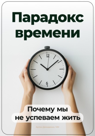 Артем Демиденко, Парадокс времени: Почему мы не успеваем жить