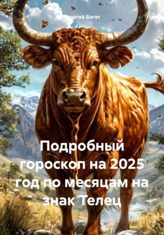 Георгий Богат, Подробный гороскоп на 2025 год по месяцам на знак Телец