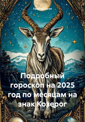 Георгий Богат, Подробный гороскоп на 2025 год по месяцам на знак Козерог