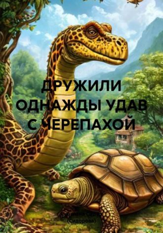 ДРУЖИЛИ ОДНАЖДЫ УДАВ С ЧЕРЕПАХОЙ Светлана Сидур (Сидорова), ДРУЖИЛИ ОДНАЖДЫ УДАВ С ЧЕРЕПАХОЙ