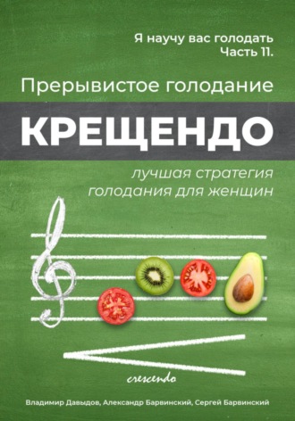 Я научу вас голодать. Часть 11. Прерывистое голодание крещендо – лучшая стратегия голодания для женщин Владимир Давыдов, Александр Барвинский, Я научу вас голодать. Часть 11. Прерывистое голодание крещендо – лучшая стратегия голодания для женщин