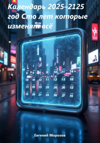 Календарь 2025–2125 год Сто лет которые изменят всё Евгений Морозов, Календарь 2025–2125 год Сто лет которые изменят всё