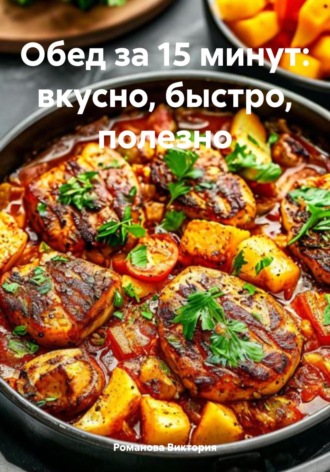 Обед за 15 минут: вкусно, быстро, полезно Романова Виктория, Обед за 15 минут: вкусно, быстро, полезно
