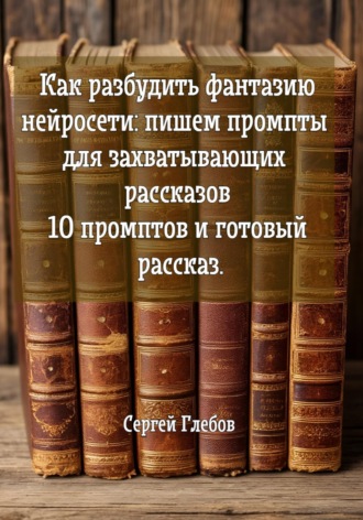Как разбудить фантазию нейросети: пишем промпты для захватывающих рассказов 10 промптов и готовый рассказ. Сергей Глебов, Как разбудить фантазию нейросети: пишем промпты для захватывающих рассказов 10 промптов и готовый рассказ.