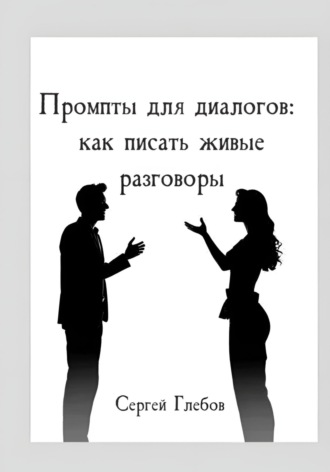 Промпты для диалогов: как писать живые разговоры Сергей Глебов, Промпты для диалогов: как писать живые разговоры