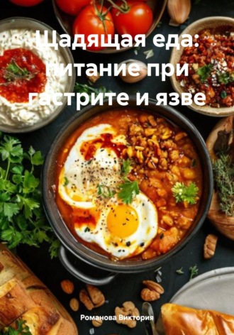 Щадящая еда: питание при гастрите и язве Романова Виктория, Щадящая еда: питание при гастрите и язве