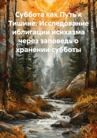 Суббота как Путь к Тишине: Исследование иблигации исихазма через заповедь о хранении субботы Дьякон Святой, Суббота как Путь к Тишине: Исследование иблигации исихазма через заповедь о хранении субботы
