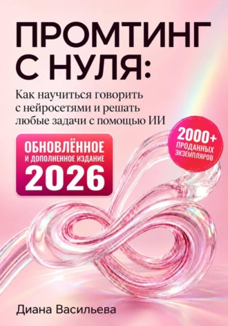 Промтинг с нуля. Как научиться говорить с нейросетями и решать любые задачи с помощью ИИ Диана Васильева, Промтинг с нуля. Как научиться говорить с нейросетями и решать любые задачи с помощью ИИ