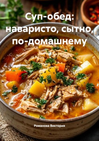 Суп-обед: наваристо, сытно, по-домашнему Романова Виктория, Суп-обед: наваристо, сытно, по-домашнему
