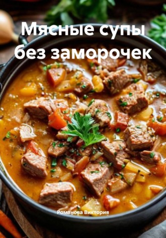Мясные супы без заморочек Романова Виктория, Мясные супы без заморочек
