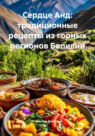 Сердце Анд: традиционные рецепты из горных регионов Боливии Романова Виктория, Сердце Анд: традиционные рецепты из горных регионов Боливии