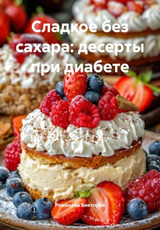 Сладкое без сахара: десерты при диабете Романова Виктория, Сладкое без сахара: десерты при диабете