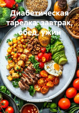 Диабетическая тарелка: завтрак, обед, ужин Романова Виктория, Диабетическая тарелка: завтрак, обед, ужин