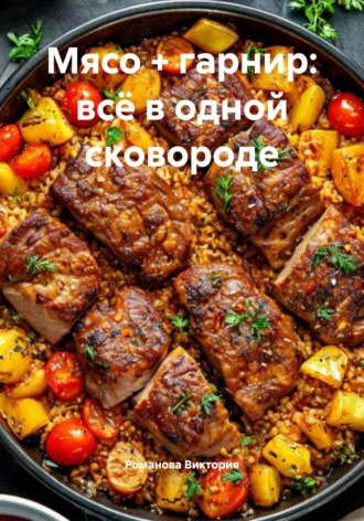 Мясо + гарнир: всё в одной сковороде Романова Виктория, Мясо + гарнир: всё в одной сковороде