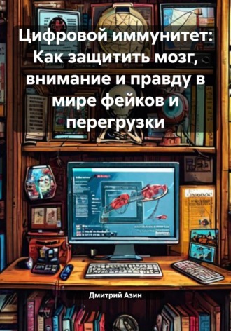 Цифровой иммунитет: Как защитить мозг, внимание и правду в мире фейков и перегрузки Дмитрий Азин, Цифровой иммунитет: Как защитить мозг, внимание и правду в мире фейков и перегрузки