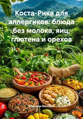 Коста-Рика для аллергиков: блюда без молока, яиц, глютена и орехов Романова Виктория, Коста-Рика для аллергиков: блюда без молока, яиц, глютена и орехов