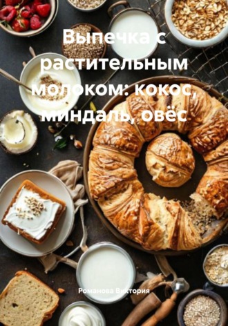 Выпечка с растительным молоком: кокос, миндаль, овёс Романова Виктория, Выпечка с растительным молоком: кокос, миндаль, овёс