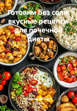 Готовим без соли: вкусные рецепты для почечной диеты Романова Виктория, Готовим без соли: вкусные рецепты для почечной диеты