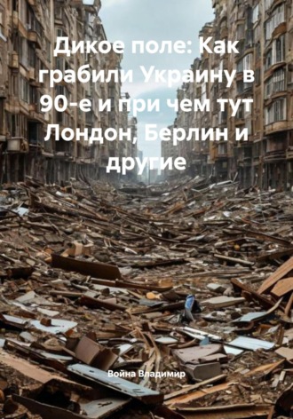 Война Владимир, Дикое поле: Как грабили Украину в 90-е и при чем тут Лондон, Берлин и другие