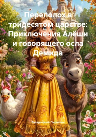 Переполох в тридесятом царстве: Приключения Алёши и говорящего осла Демида Загадочный Писатель, Переполох в тридесятом царстве: Приключения Алёши и говорящего осла Демида