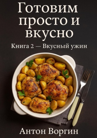Готовим просто и вкусно. Книга 2 Вкусный ужин Антон Воргин, Готовим просто и вкусно. Книга 2 Вкусный ужин